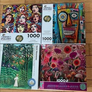 Colorful Puzzle Set - 1000 Pieces